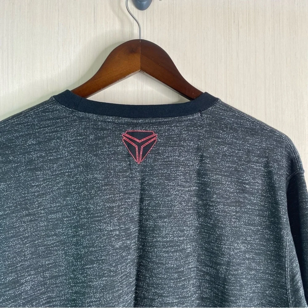 NWT Polaris Slingshot Men's Crewneck Pullover Sweatshirt Grey/Black Large